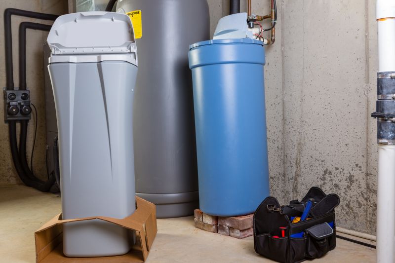 Installation of Water Softener in a Utility Room